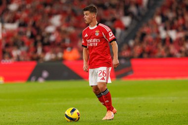 Samuel Dahl, Liga Portekiz maçı sırasında SL Benfica ve Casa Pia AC (Maciej Rogowski / Ball Raw Images)