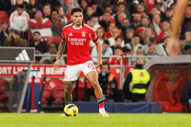 Richard Rios Liga Portekiz maçı sırasında SL Benfica ve Casa Pia AC (Maciej Rogowski / Ball Raw Images) arasında görüldü)