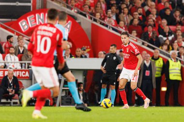 Amar Dediç, SL Benfica ile Casa Pia AC (Maciej Rogowski / Ball Raw Images) arasında oynanan Liga Portekiz maçı sırasında görüldü.)