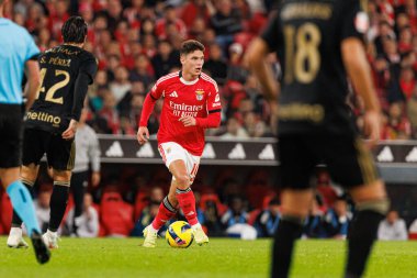 Georgiy Sudakov, Liga Portekiz maçında SL Benfica ve Casa Pia AC (Maciej Rogowski / Ball Raw Images) arasında görüldü)