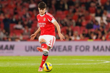 Antonio Silva Liga Portekiz maçında SL Benfica ve Casa Pia AC (Maciej Rogowski / Ball Raw Images) arasında görüldü)