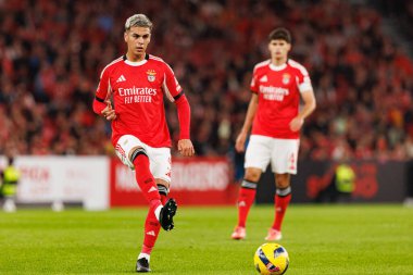 SL Benfica ve Casa Pia AC (Maciej Rogowski / Ball Raw Images) arasında oynanan Liga Portekiz maçında Enzo Barrenechea görüldü)