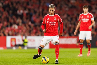 SL Benfica ve Casa Pia AC (Maciej Rogowski / Ball Raw Images) arasında oynanan Liga Portekiz maçında Enzo Barrenechea görüldü)