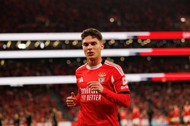 Georgiy Sudakov, Liga Portekiz maçında SL Benfica ve Casa Pia AC (Maciej Rogowski / Ball Raw Images) arasında görüldü)