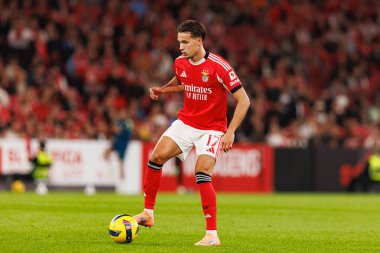 Amar Dediç, SL Benfica ile Casa Pia AC (Maciej Rogowski / Ball Raw Images) arasında oynanan Liga Portekiz maçı sırasında görüldü.)