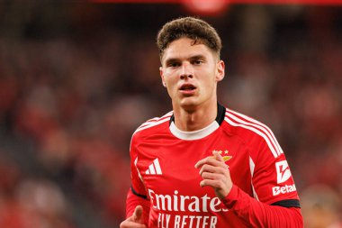 Georgiy Sudakov, Liga Portekiz maçında SL Benfica ve Casa Pia AC (Maciej Rogowski / Ball Raw Images) arasında görüldü)