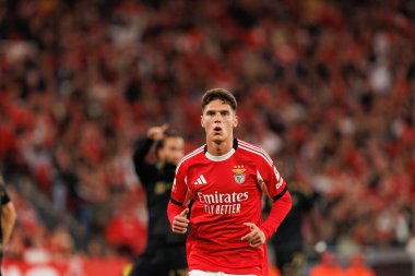 Georgiy Sudakov, Liga Portekiz maçında SL Benfica ve Casa Pia AC (Maciej Rogowski / Ball Raw Images) arasında görüldü)