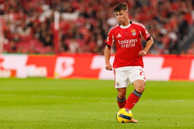 Samuel Dahl, Liga Portekiz maçı sırasında SL Benfica ve Casa Pia AC (Maciej Rogowski / Ball Raw Images)