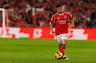 Samuel Dahl, Liga Portekiz maçı sırasında SL Benfica ve Casa Pia AC (Maciej Rogowski / Ball Raw Images)