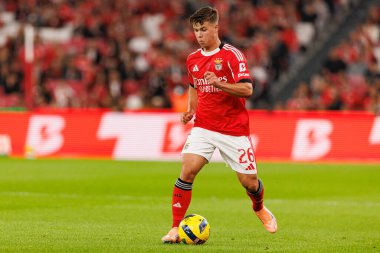 Samuel Dahl, Liga Portekiz maçı sırasında SL Benfica ve Casa Pia AC (Maciej Rogowski / Ball Raw Images)