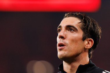 Gaizka Larrazabal, SL Benfica ile Casa Pia AC (Maciej Rogowski / Ball Raw Images) arasında oynanan Liga Portekiz maçı sırasında görüldü.)