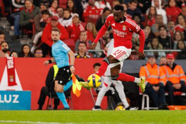  SL Benfica ve Casa Pia AC (Maciej Rogowski / Ball Raw Images) arasında oynanan Liga Portekiz maçı sırasında görüldü.)