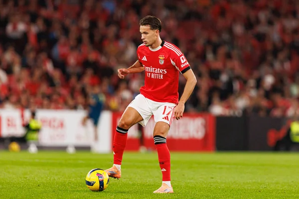 Amar Dediç, SL Benfica ile Casa Pia AC (Maciej Rogowski / Ball Raw Images) arasında oynanan Liga Portekiz maçı sırasında görüldü.)