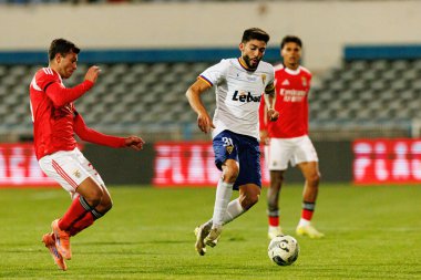 Henrique Araujo ve Paulinho, Taca De Portugal maçında Atletico CP ve SL Benfica (Maciej Rogowski / Ball Raw Images) takımları arasında görüldü.)