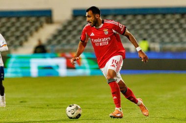 Atletico CP ve SL Benfica (Maciej Rogowski / Ball Raw Images) takımları arasında oynanan Taca De Portugal maçında Vangelis Pavlidis görüldü)