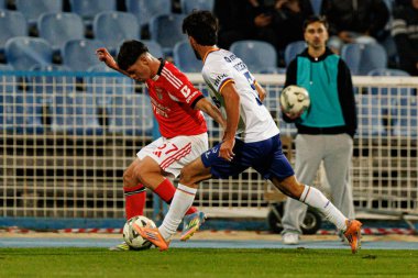 Rodrigo Rego ve Vicente Durand, Taca De Portugal maçında Atletico CP ve SL Benfica (Maciej Rogowski / Ball Raw Images) takımları arasında görüldü.)