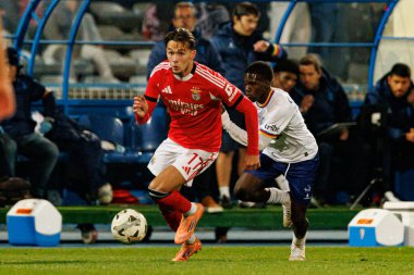 Amar Dediç ve Delcio Fernandes, Taca De Portugal maçında Atletico CP ve SL Benfica (Maciej Rogowski / Ball Raw Images) takımları arasında görüldü.)