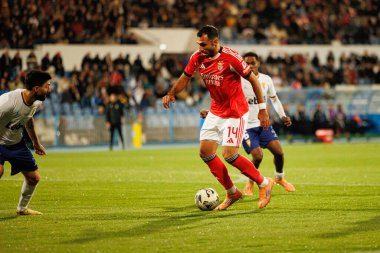 Atletico CP ve SL Benfica (Maciej Rogowski / Ball Raw Images) takımları arasında oynanan Taca De Portugal maçında Vangelis Pavlidis görüldü)