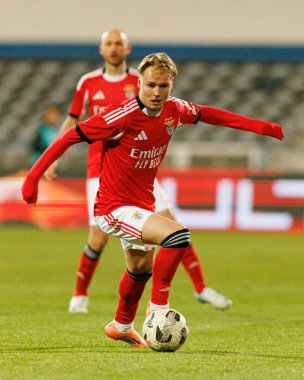 Andreas Schjelderup Taca De Portugal maçında Atletico CP ve SL Benfica takımları arasında görüldü (Maciej Rogowski / Ball Raw Images)