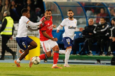 Catarino Pascoal ve Vangelis Pavlidis, Taca De Portugal maçında Atletico CP ve SL Benfica (Maciej Rogowski / Ball Raw Images) takımları arasında görüldü.)