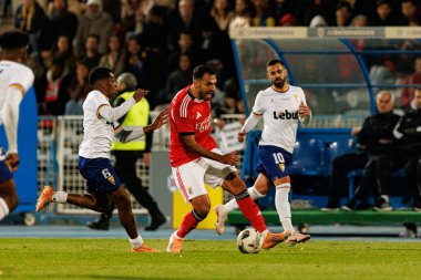 Catarino Pascoal ve Vangelis Pavlidis, Taca De Portugal maçında Atletico CP ve SL Benfica (Maciej Rogowski / Ball Raw Images) takımları arasında görüldü.)