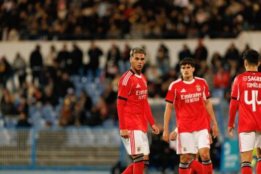Enzo Barrenechea, Atletico CP ve SL Benfica (Maciej Rogowski / Ball Raw Images) takımları arasında oynanan Taca De Portugal maçı sırasında görüldü.)