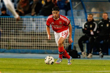 Rodrigo Rego, Atletico CP ve SL Benfica (Maciej Rogowski / Ball Raw Images) takımları arasında oynanan Taca De Portugal maçı sırasında görüldü.)