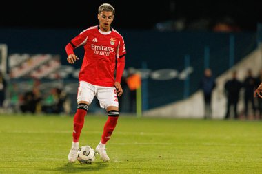 Enzo Barrenechea, Atletico CP ve SL Benfica (Maciej Rogowski / Ball Raw Images) takımları arasında oynanan Taca De Portugal maçı sırasında görüldü.)