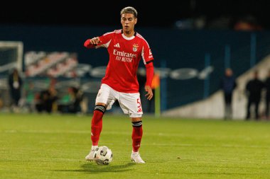 Enzo Barrenechea, Atletico CP ve SL Benfica (Maciej Rogowski / Ball Raw Images) takımları arasında oynanan Taca De Portugal maçı sırasında görüldü.)