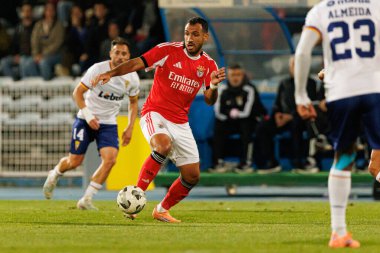 Atletico CP ve SL Benfica (Maciej Rogowski / Ball Raw Images) takımları arasında oynanan Taca De Portugal maçında Vangelis Pavlidis görüldü)