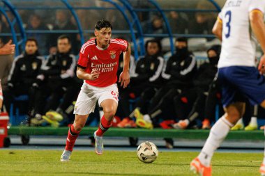 Rodrigo Rego, Atletico CP ve SL Benfica (Maciej Rogowski / Ball Raw Images) takımları arasında oynanan Taca De Portugal maçı sırasında görüldü.)