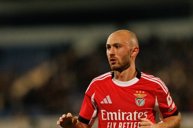 Fredrik Aursnes, Atletico CP ve SL Benfica (Maciej Rogowski / Ball Raw Images) takımları arasındaki Taca De Portugal maçı sırasında görüldü.)