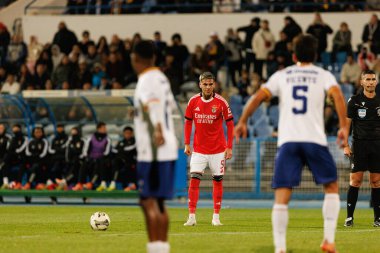 Enzo Barrenechea, Atletico CP ve SL Benfica (Maciej Rogowski / Ball Raw Images) takımları arasında oynanan Taca De Portugal maçı sırasında görüldü.)