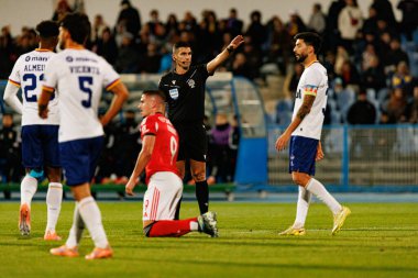 Fabio Verissimo, Atletico CP ve SL Benfica (Maciej Rogowski / Ball Raw Images) takımları arasındaki Taca De Portugal maçı sırasında görüldü.)