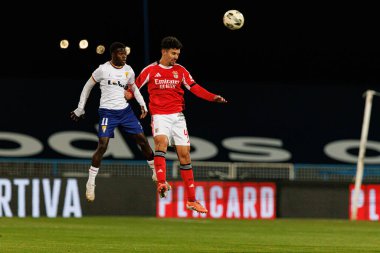 Delcio Fernandes ve Tomas Araujo, Taca De Portugal maçında Atletico CP ve SL Benfica (Maciej Rogowski / Ball Raw Images) takımları arasında görüldü.)