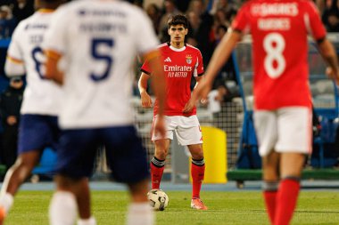 Antonio Silva, Atletico CP ve SL Benfica (Maciej Rogowski / Ball Raw Images) takımları arasında oynanan maçta görüldü.)