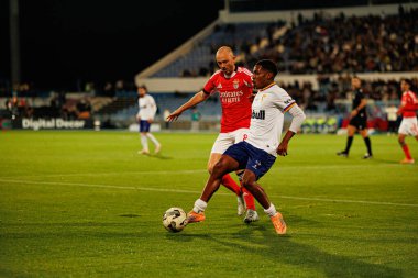 Fredrik Aursnes ve Catarino Pascoal Taca De Portugal maçında Atletico CP ve SL Benfica (Maciej Rogowski / Ball Raw Images) takımları arasında görüldü)