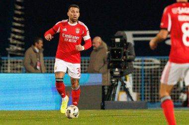 Nicolas Otamendi Taca De Portugal maçında Atletico CP ve SL Benfica (Maciej Rogowski / Ball Raw Images) takımları arasında görüldü)