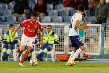 Rodrigo Rego ve Paulinho, Taca De Portugal maçında Atletico CP ve SL Benfica (Maciej Rogowski / Ball Raw Images) takımları arasında görüldü.)