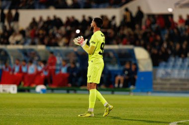 Rodrigo Dias, Atletico CP ve SL Benfica (Maciej Rogowski / Ball Raw Images) takımları arasında oynanan Taca De Portugal maçı sırasında görüldü.)