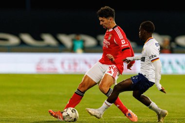 Tomas Araujo ve Delcio Fernandes, Taca De Portugal maçında Atletico CP ve SL Benfica (Maciej Rogowski / Ball Raw Images) takımları arasında görüldü.)