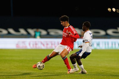 Tomas Araujo ve Delcio Fernandes, Taca De Portugal maçında Atletico CP ve SL Benfica (Maciej Rogowski / Ball Raw Images) takımları arasında görüldü.)