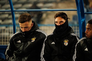 Anatoliy Trubin ve Georgiy Sudakov, Taca De Portugal maçında Atletico CP ve SL Benfica (Maciej Rogowski / Ball Raw Images) takımları arasında görüldü.)