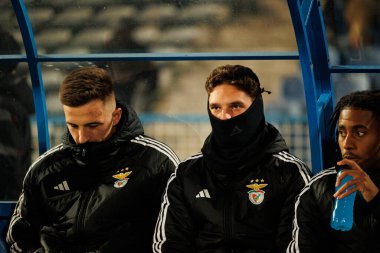 Anatoliy Trubin ve Georgiy Sudakov, Taca De Portugal maçında Atletico CP ve SL Benfica (Maciej Rogowski / Ball Raw Images) takımları arasında görüldü.)
