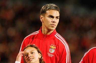 Enzo Barrenechea, Atletico CP ve SL Benfica (Maciej Rogowski / Ball Raw Images) takımları arasında oynanan Taca De Portugal maçı sırasında görüldü.)