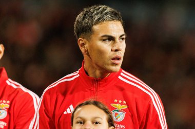 Enzo Barrenechea, Atletico CP ve SL Benfica (Maciej Rogowski / Ball Raw Images) takımları arasında oynanan Taca De Portugal maçı sırasında görüldü.)