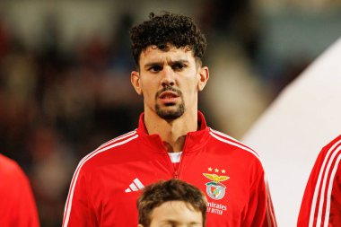 Tomas Araujo, Atletico CP ve SL Benfica (Maciej Rogowski / Ball Raw Images) takımları arasında oynanan Taca De Portugal maçı sırasında görüldü.)