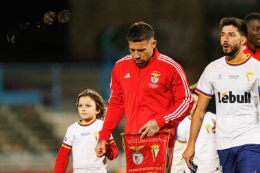 Nicolas Otamendi Taca De Portugal maçında Atletico CP ve SL Benfica (Maciej Rogowski / Ball Raw Images) takımları arasında görüldü)