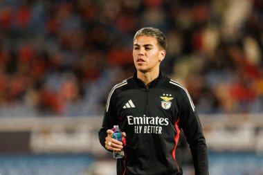 Enzo Barrenechea, Atletico CP ve SL Benfica (Maciej Rogowski / Ball Raw Images) takımları arasında oynanan Taca De Portugal maçı sırasında görüldü.)