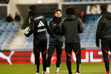 Georgiy Sudakov, Atletico CP ve SL Benfica (Maciej Rogowski / Ball Raw Images) takımları arasında oynanan Taca De Portugal maçı sırasında görüldü.)